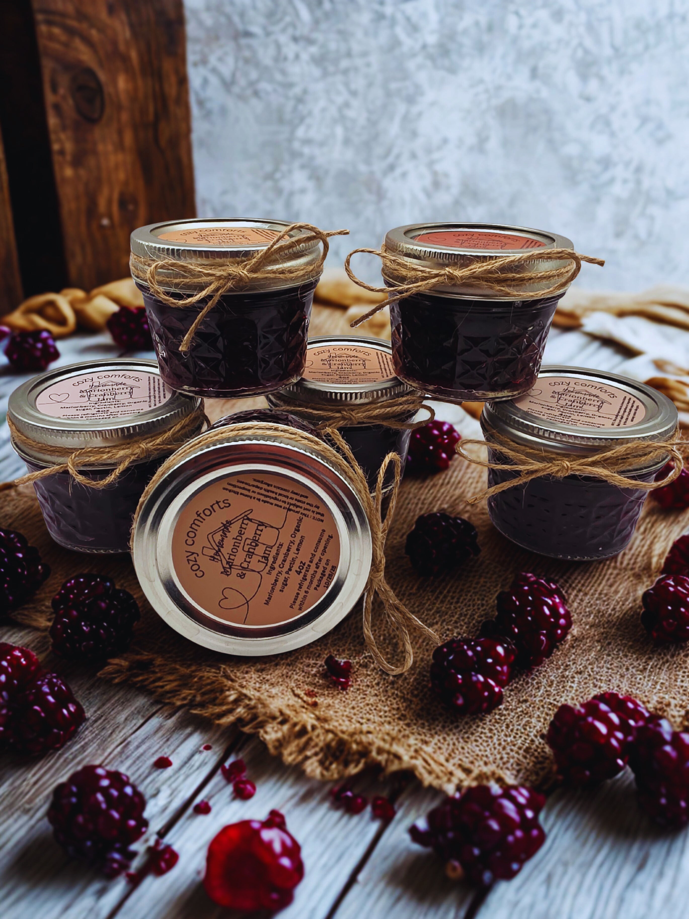 Marionberry & Cranberry Jam