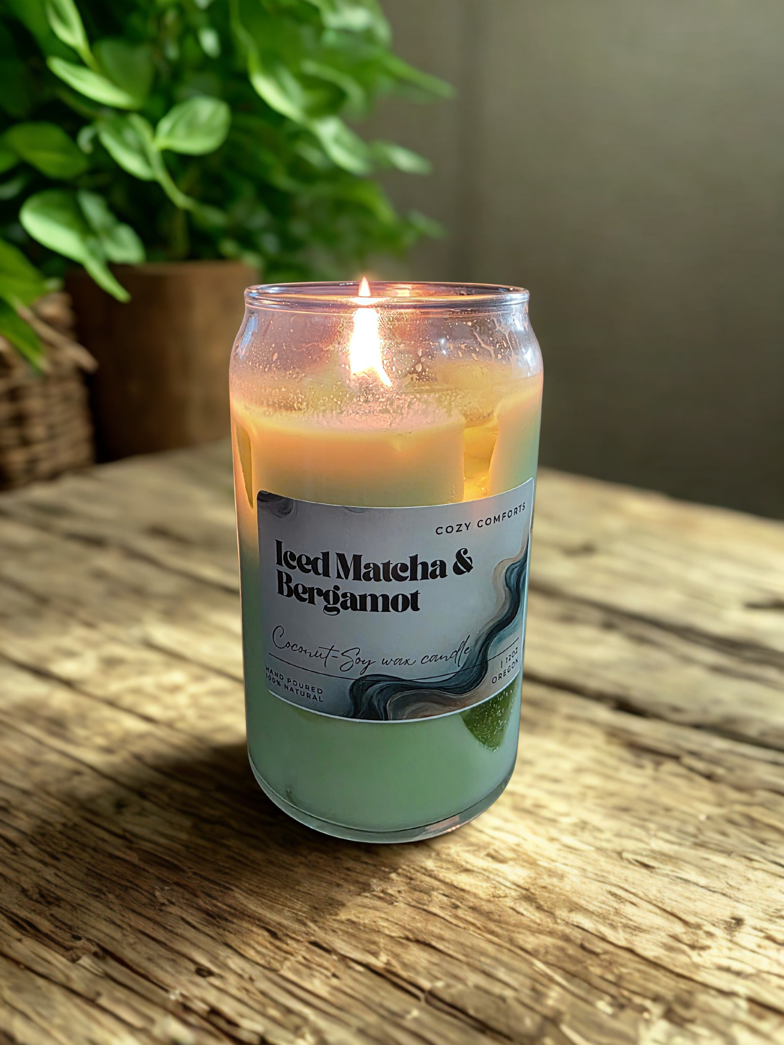 Iced coffee style- Matcha & Bergamot